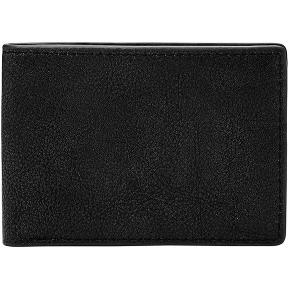 Fossil Men's Leather Slim Minimalist Bifold Front Pocket Wallet for Men