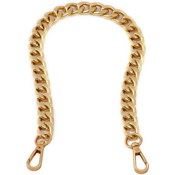 Antique Gold Metal Crossbody Purse Strap (18)