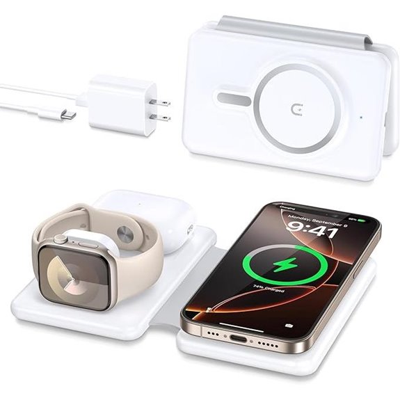 3-in-1 Wireless Charging Station for Apple Devices