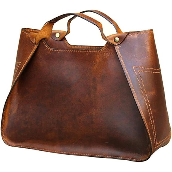 Genuine Full Grain Leather Tote for Women