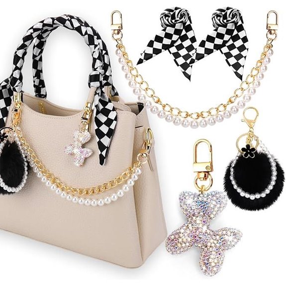 AIERSA Bag Charms for Handbags Purses