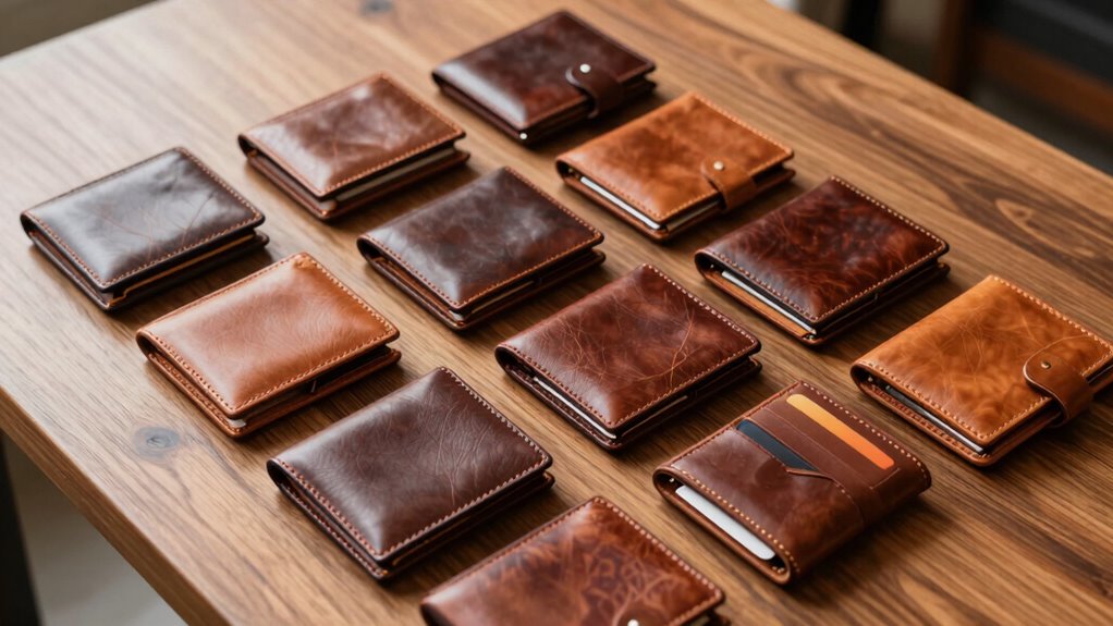 best grain leather travel wallets