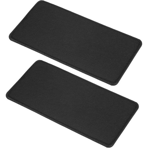 Felt Bag Base Shaper Set for Purses (Black 2 Pack)