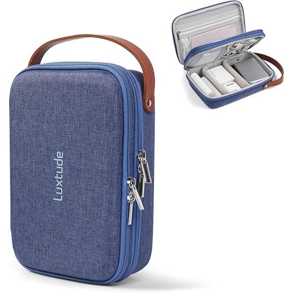Luxtude Tech Organizer Travel Case (Blue)