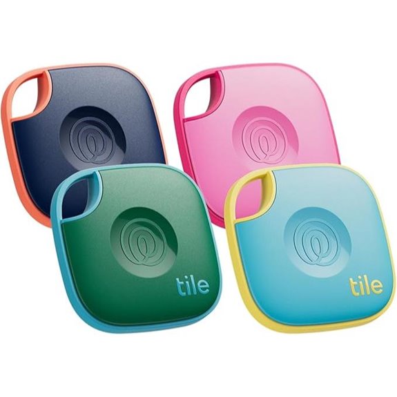 Tile Mate Bluetooth Tracker 4-Pack for Keys & Bags