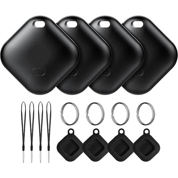 Bluetooth Luggage Tracker Tags (4-Pack) for Android
