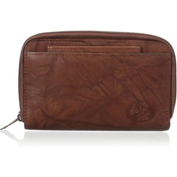 Buxton Heiress Double-Zip Organizer Wallet