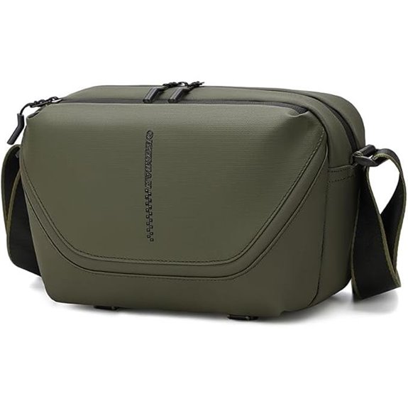 Peacechaos Camera Sling Bag with Tripod Holder