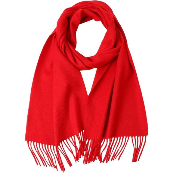 Cashmere Tassel Unisex Winter Scarf with Gift Box