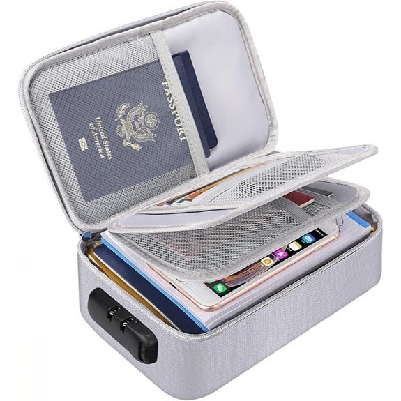 ENGPOW Small Fireproof Storage Organizer Case