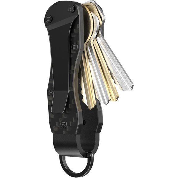 Tactical Key Organizer for 2-6 Keys