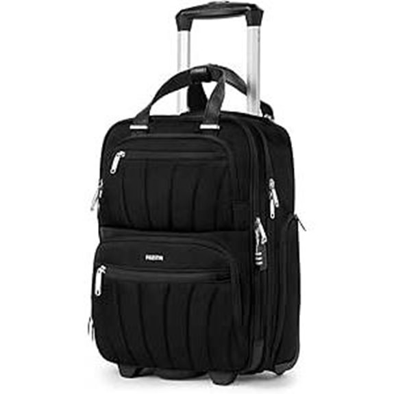 Underseat Softside Carry-On Luggage with Wheels