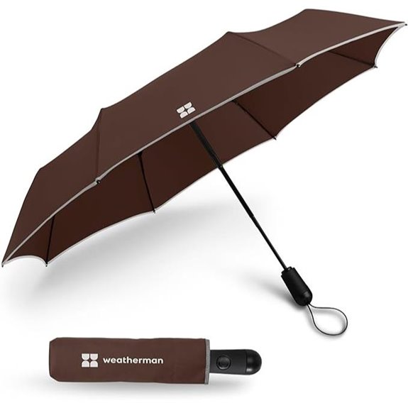 Weatherman Compact Windproof Travel Umbrella
