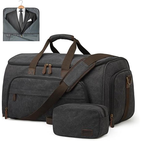 S-ZONE Convertible Garment & Duffle Travel Bag