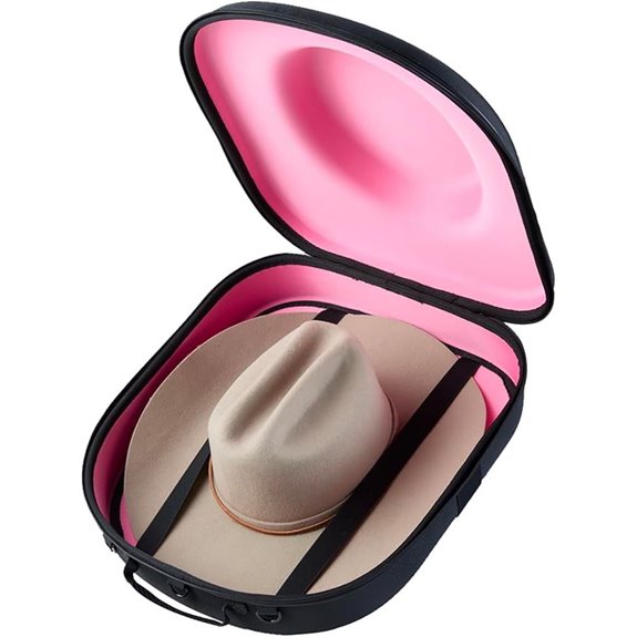 Cowboy Hat Travel Case with Carrying Straps