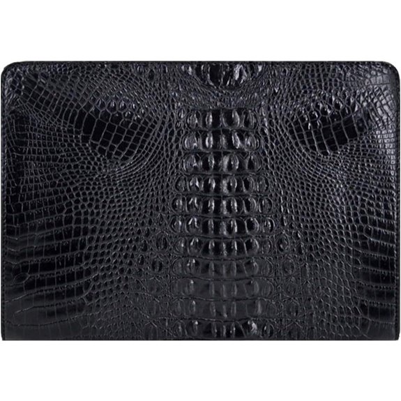 CLARA Crocodile Pattern PU Leather Clutch Purse