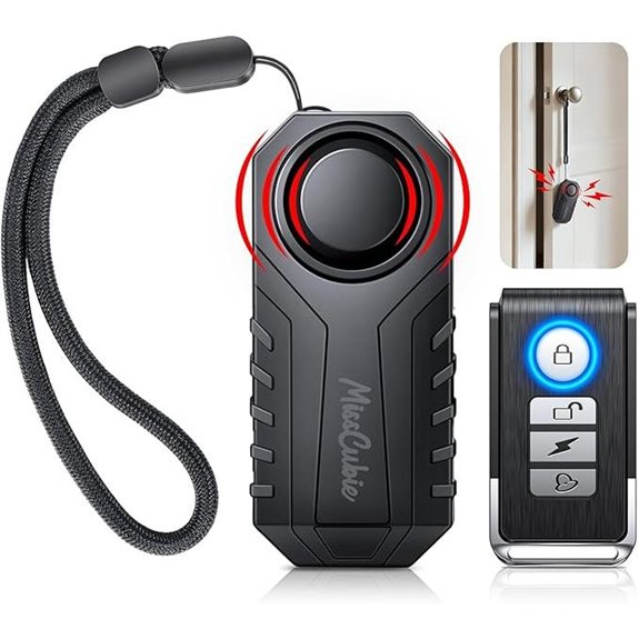 Door Handle Alarm for Home Security and Travel