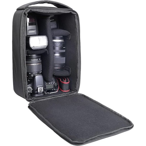 Camera Bag Insert for DSLR and Accessories