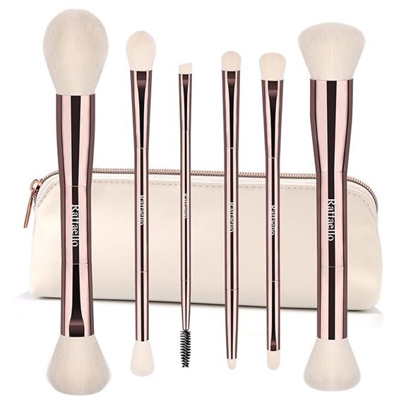 Raffaello 6-in-12 Dual-Ended Makeup Brush Set