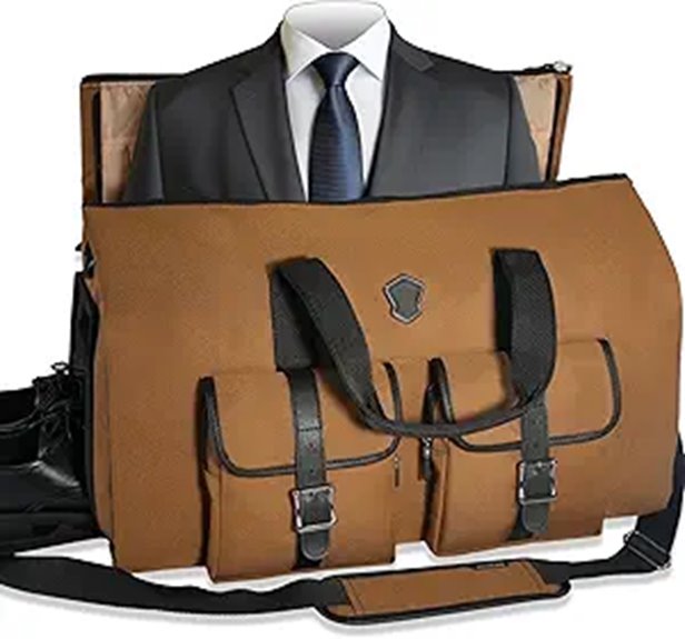 WELKINLAND 2-in-1 Garment Duffle Bag for Travel