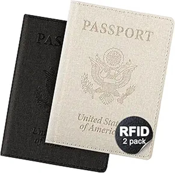 dual rfid passport holders