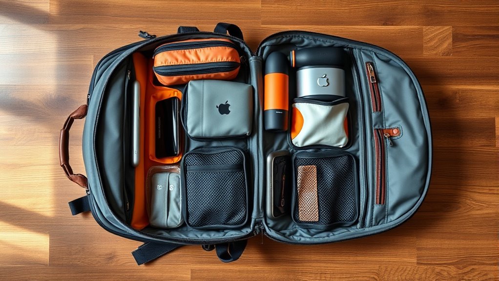 durable organized travel gear