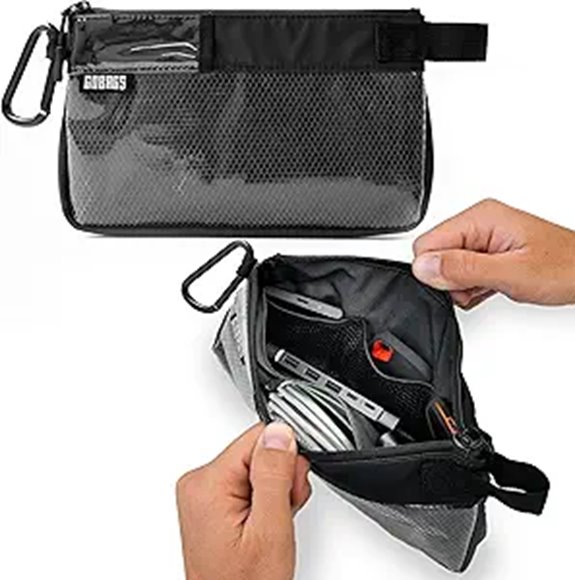 GOBAGS Zipper Bag for Electronics & Camera Accessories