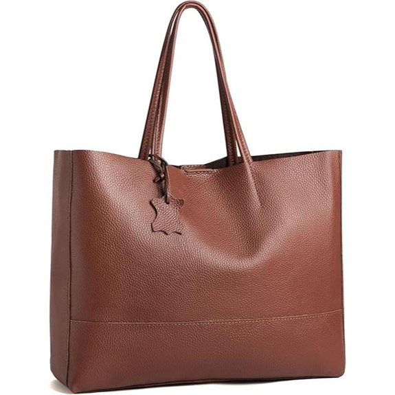 Italian Leather Tote Bag for Women