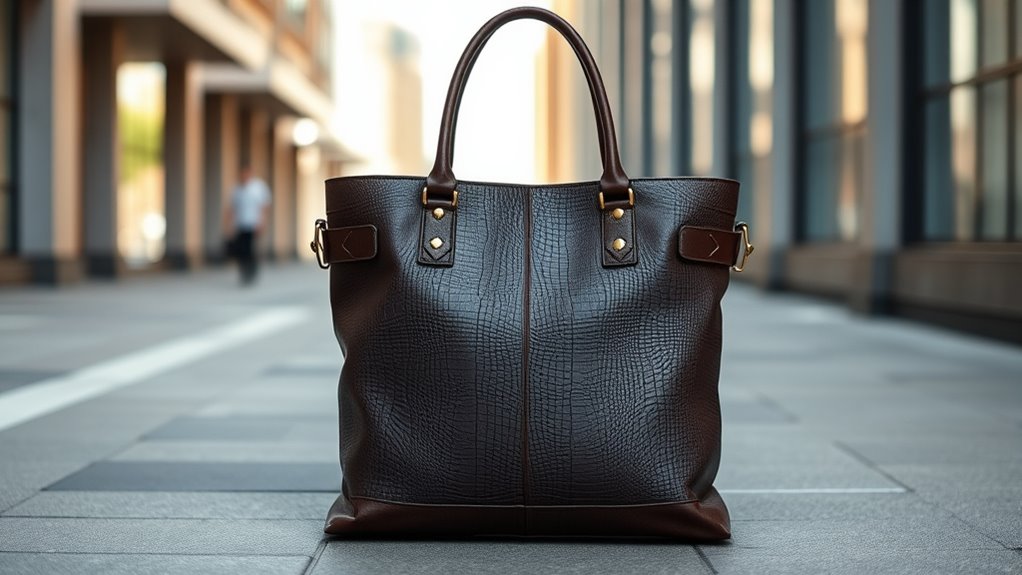 essential commuting leather bag factors