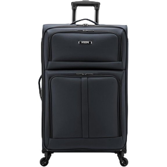 U.S. Traveler Anzio Expandable Nylon Luggage with Spinner