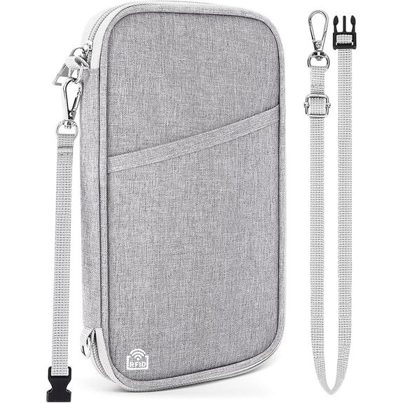 Family RFID Passport Holder with Travel Organizer