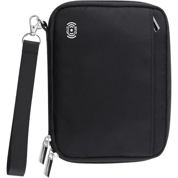 WALNEW Family RFID Passport & Travel Wallet Organizer