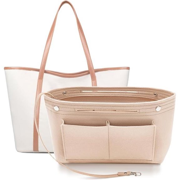 VANCORE Felt Insert Handbag Organizer Travel Purse Bag Organiser