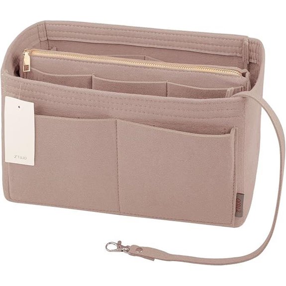 ZTUJO Felt Purse Organizer Insert (7 Sizes)