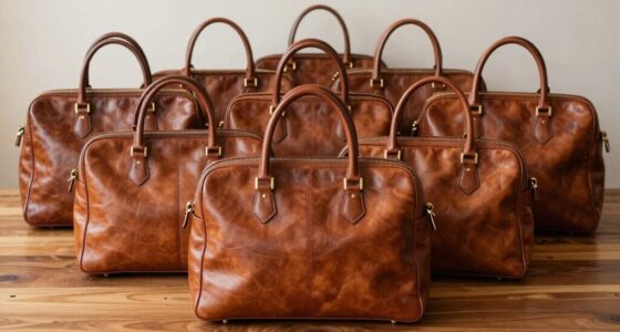 full grain leather satchel