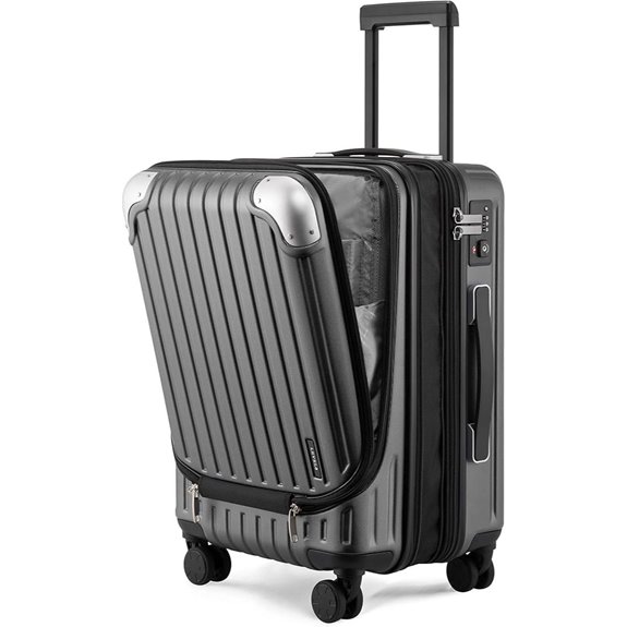 LEVEL8 Grace 20-Inch Expandable Spinner Luggage