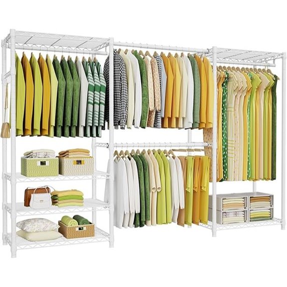 Ulif E1 Heavy Duty Adjustable Garment Rack