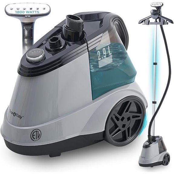True & Tidy Heavy Duty Garment Steamer with Large Tank