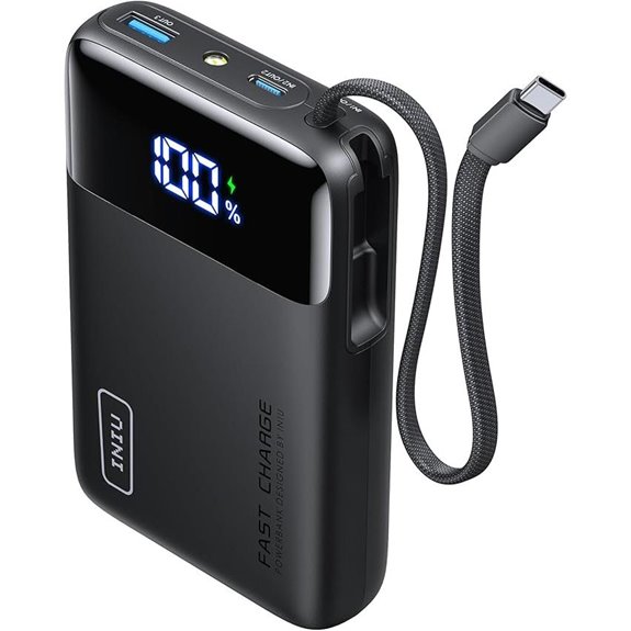 INIU 45W 20000mAh Portable Charger with USB-C