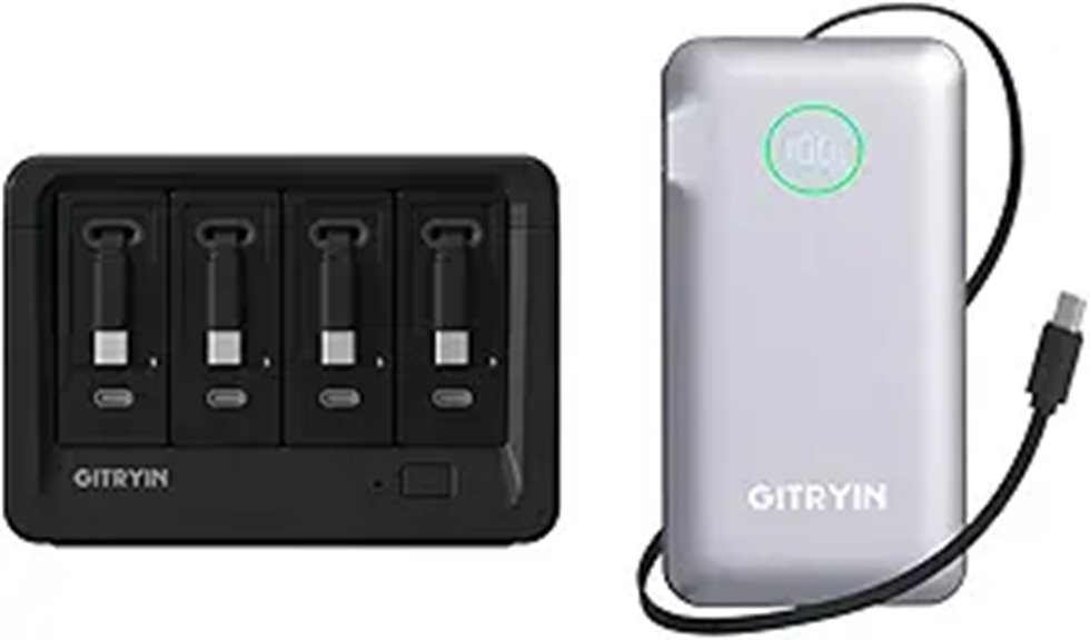 Gitryin 10,000mAh Type-C Travel Power Bank