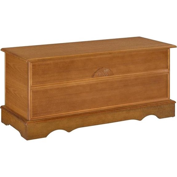 Paula Cedar Storage Chest Honey Finish 40-Inch