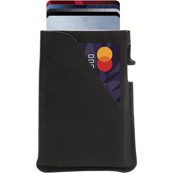 Tony Perotti Italian Leather Slim Money Clip Wallet