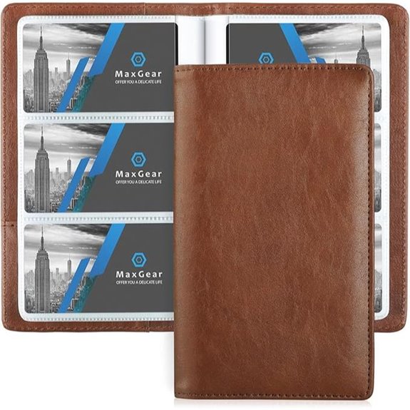 MaxGear Business Card Organizer for 240 Cards