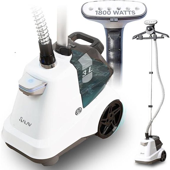 SALAV Commercial Garment Steamer with Large Water Tank