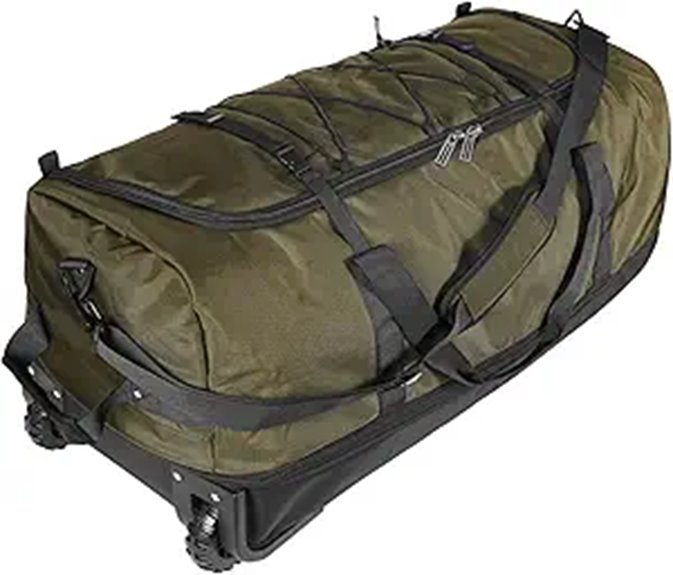 Expandable 110L/140L Duffle Bag with Wheels