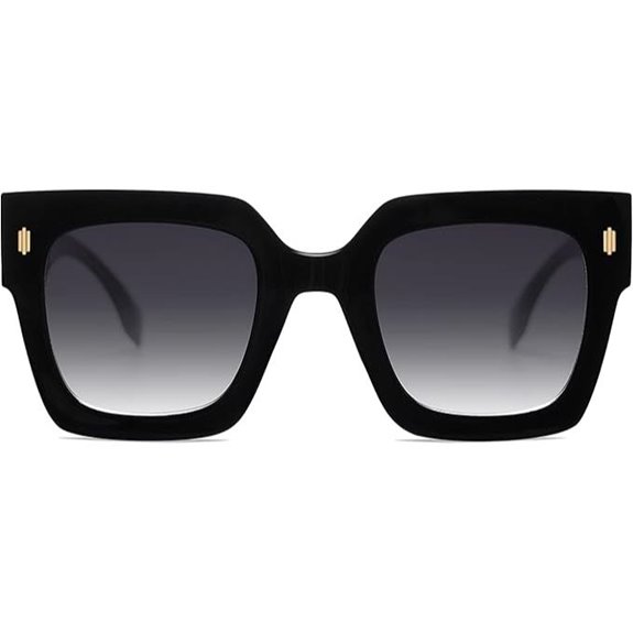 SOJOS Oversized Square Sunglasses for Women