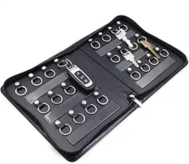 OFFIDIX Leather 24-Key Organizer & Key Case