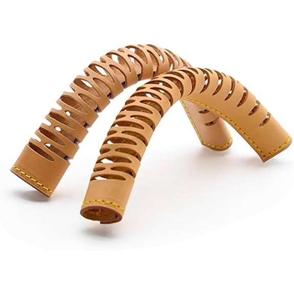 Jiesinlov Leather Bag Handle Wraps (2 Pack)