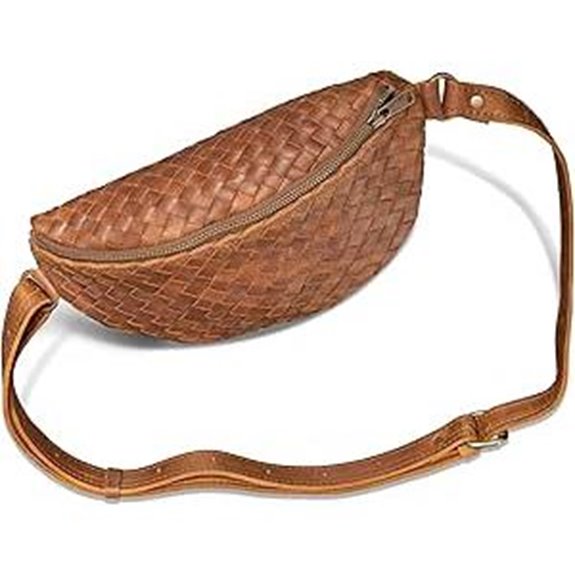 HIDES Nexus Leather Belt Bag with Adjustable Strap