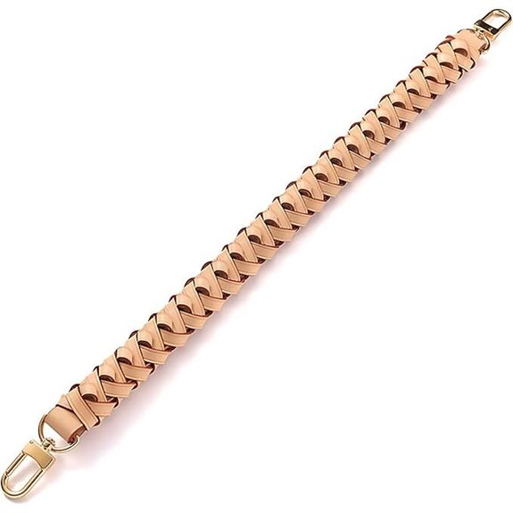 Vachetta Leather Braided Purse Handle Replacement